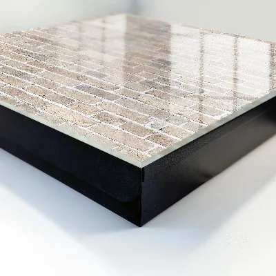 Wall mounted key box Brick composition