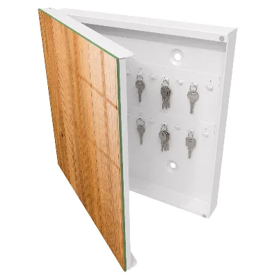 Key cabinet Wood texture
