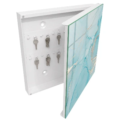 Wall-mounted key box blue dreams design