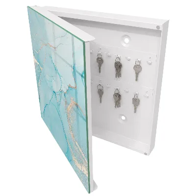 Wall-mounted key box blue dreams design
