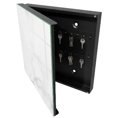 Wall mounted key box Marble elegance