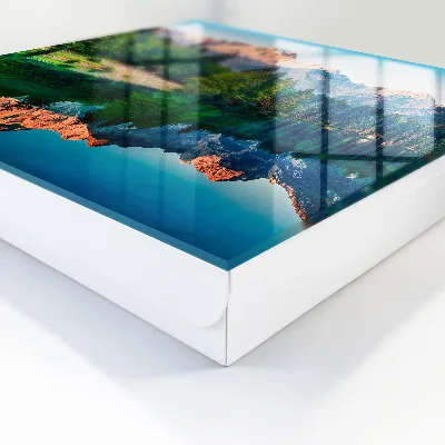 Key box for wall Mountain landscape