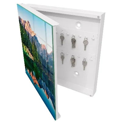 Key box for wall Mountain landscape