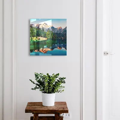 Key box for wall Mountain landscape