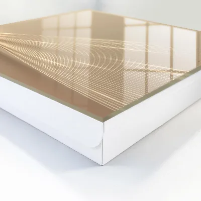 Key cabinet with minimalist lines