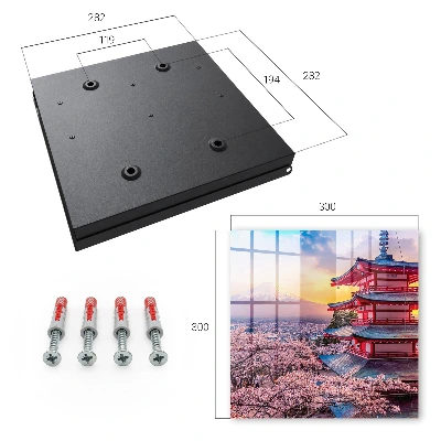 Key box for wall Japanese harmony