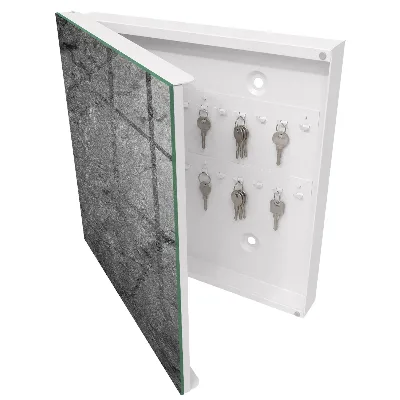 Key cabinet Grey stone