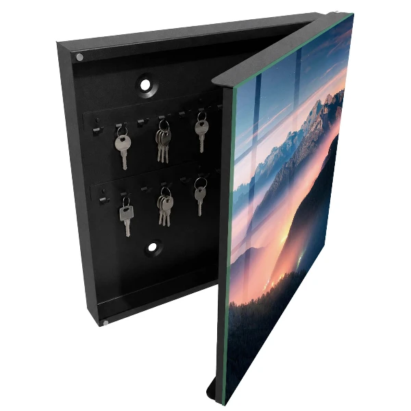 Key box for wall Mountain panorama