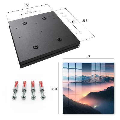 Key box for wall Mountain panorama