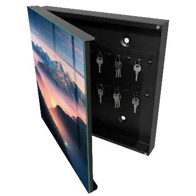 Key box for wall Mountain panorama