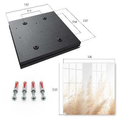 Wall mounted key box Soothing nature