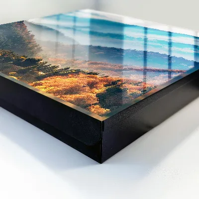 Key cabinet Mountain landscape
