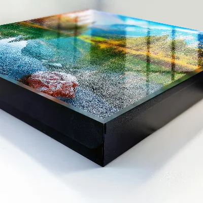 Key box for wall Mountain landscape
