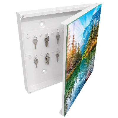 Key box for wall Mountain landscape