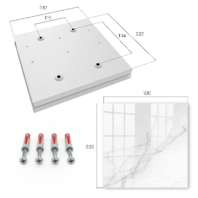 Key box for wall marble elegance design