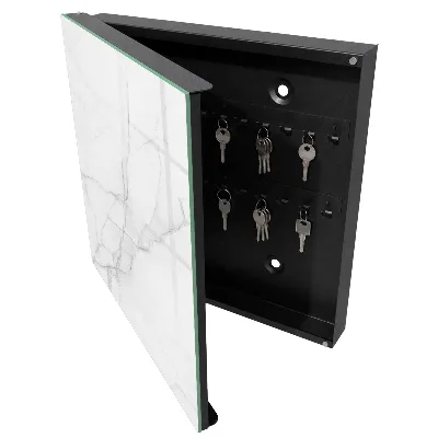 Key box for wall Marble elegance