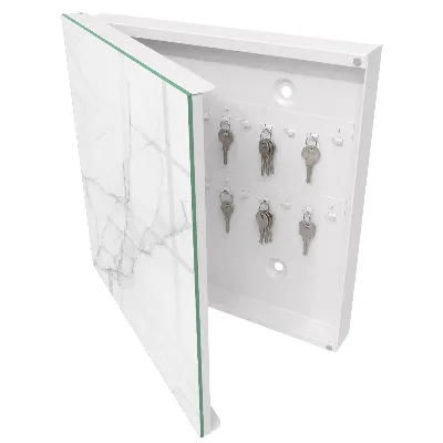Key box for wall Marble elegance