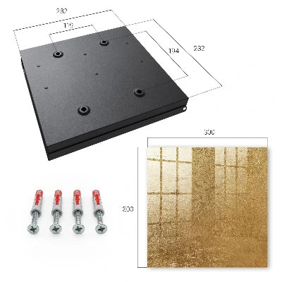 Key cabinet Warm texture