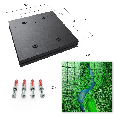 Key box for wall Green forests