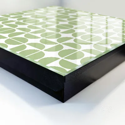 Wall mounted key box Green geometry