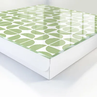 Wall mounted key box Green geometry