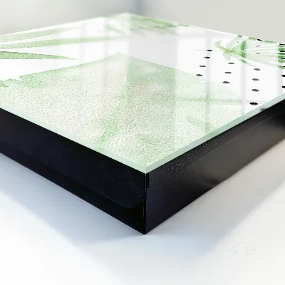 Key box for wall Green leaves