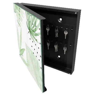 Key box for wall Green leaves