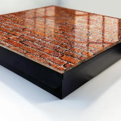 Wall mounted key box Brick wall