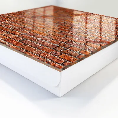 Wall mounted key box Brick wall