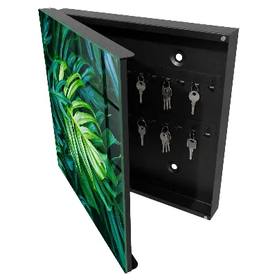 Key box for wall Green leaves