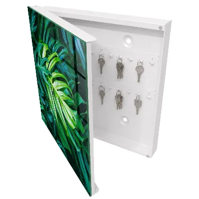 Key box for wall Green leaves