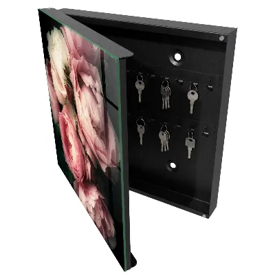 Wall mounted key box Floral charm