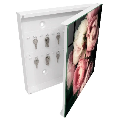 Wall mounted key box Floral charm
