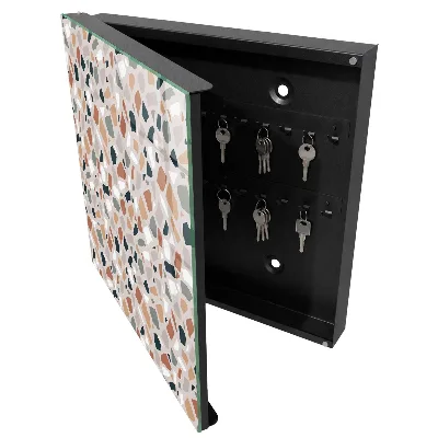 Wall mounted key box Stone mosaic