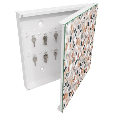 Wall mounted key box Stone mosaic