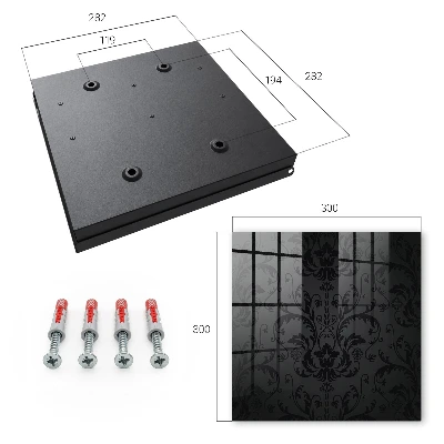 Key box for wall Classic ornament