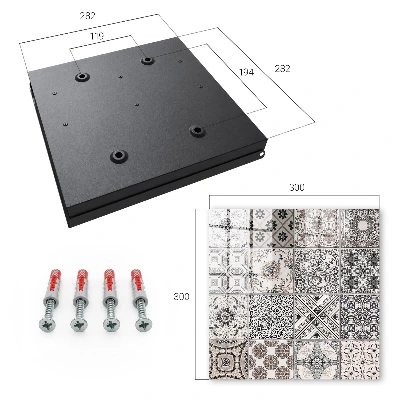 Key cabinet Stylish tiles