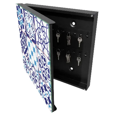 Key cabinet Geometric patterns