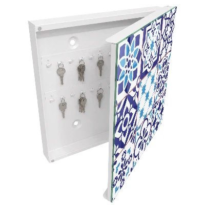 Key cabinet Geometric patterns