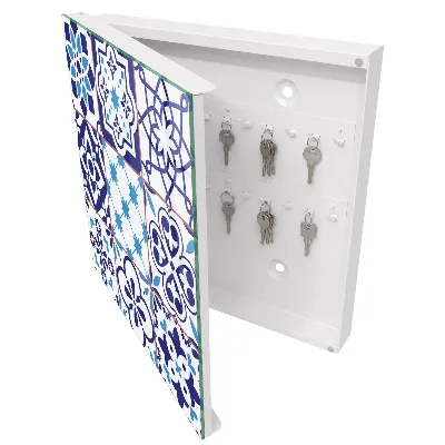 Key cabinet Geometric patterns