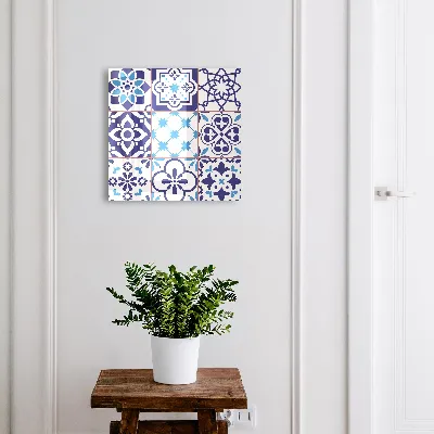 Key cabinet Geometric patterns