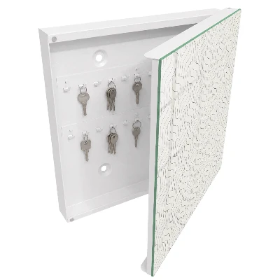 Key box for wall Geometric design