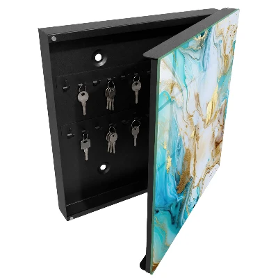Key cabinet Turquoise patterns