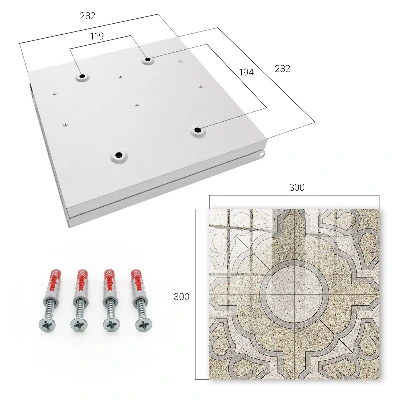 Key cabinet Elegant mosaic
