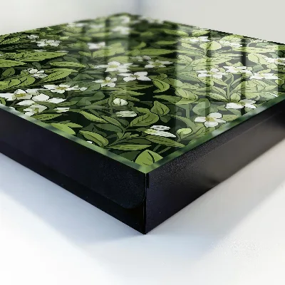 Key box for wall Plant motif