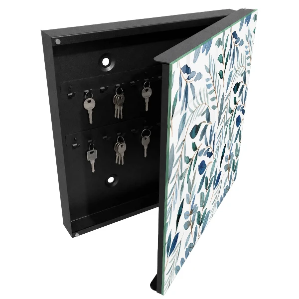 Key cabinet Botanical watercolors
