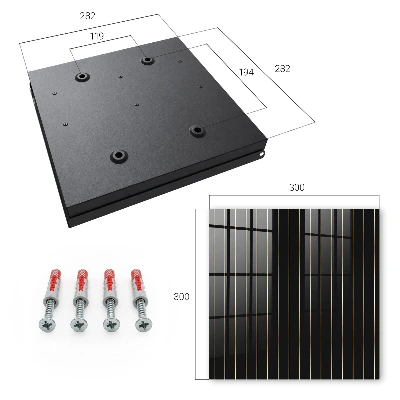 Key box for wall Subtle lines