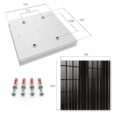Key box for wall Subtle lines