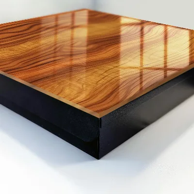 Wall mounted key box Wood waves