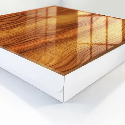 Wall mounted key box Wood waves